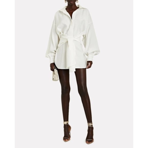 NWT Nonchalant Dafne Dress Off White - Picture 8 of 13